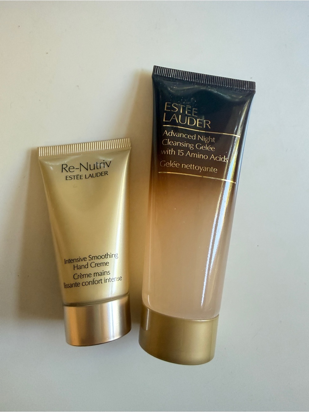 Estée Lauder Re-Nutriv Hand Creme & Cleansing Gelée bundle